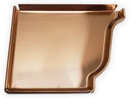 K-Style Copper Gutter Left / Right End Cap