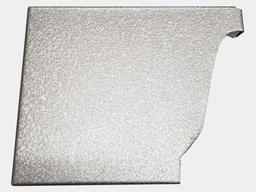 K-Style Galvalume Plus Gutter Left / Right End Cap