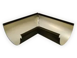 Kynar Steel Half Round Gutter Inside Miter