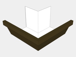 F-Style Kynar Steel Industrial Box Gutter Outside Miter