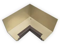 Kynar Steel K-Style Gutter Inside Miter