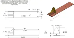 [SG100S-NA-75A-10] Berger Mullane Snow Guards
