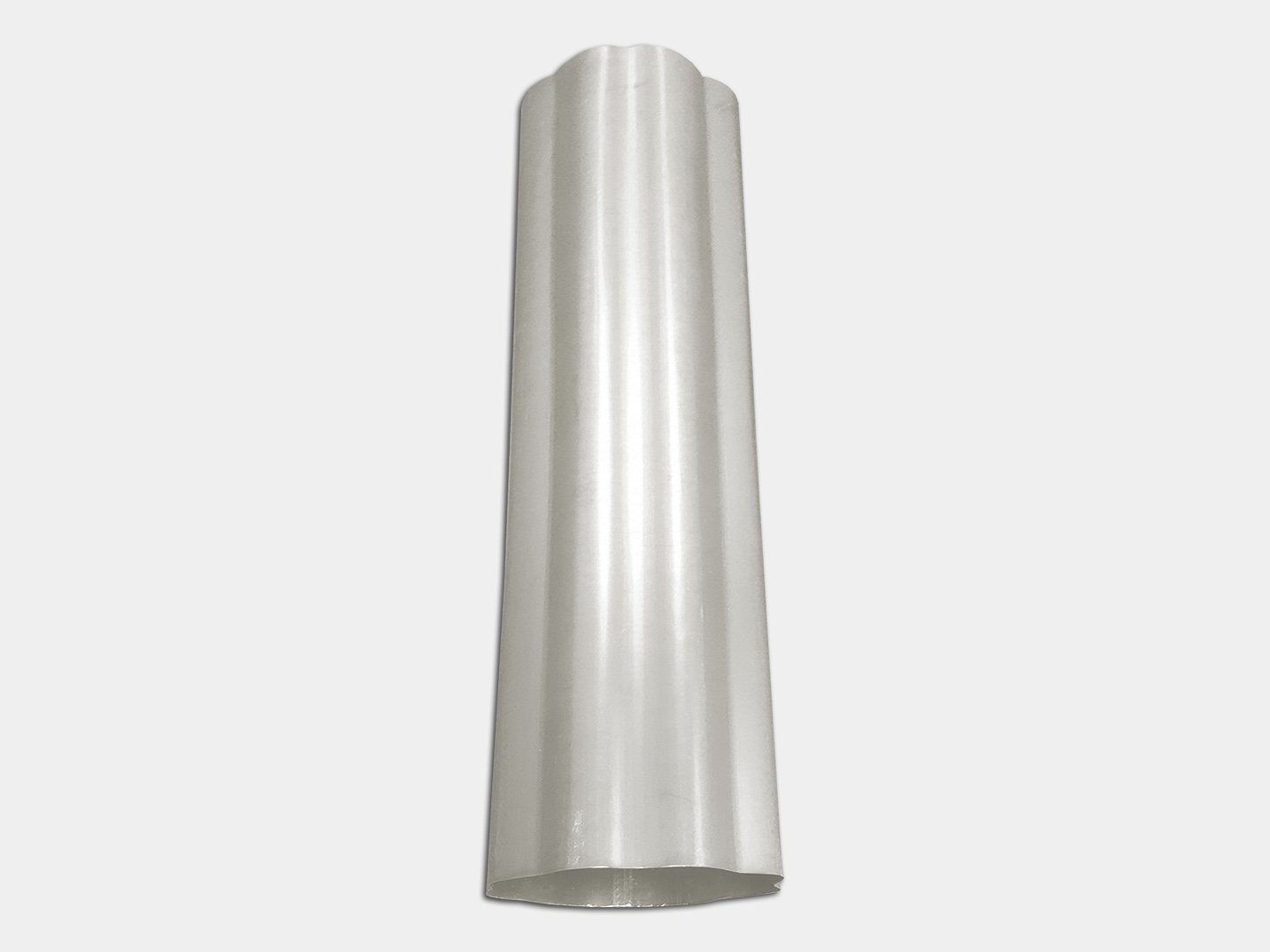 Round Corrugated Kynar Steel Downspout