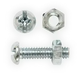 [FASNR GS Gem Circle] Nut & Bolt For Aluminum - Steel Gem Circle - Galvanized Steel