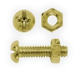 [FASNR Brass Gem Circle] Nut & Bolt For Copper Gem Circle - Brass