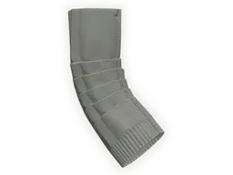 Round Corrugated Bonderized Steel Elbow (Paint Grip)