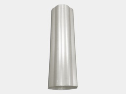 Round Corrugated 0.027" Aluminum Downspout