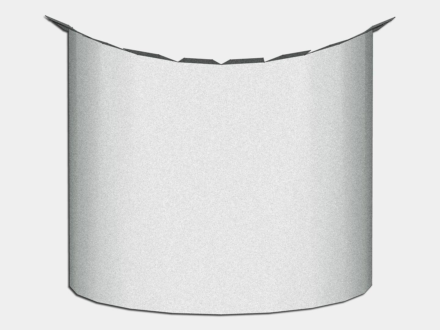 Half Round Gutter Galvalume Plus B Style Gutter Outlet