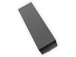 Plain Square Bonderized Steel Downspout (Paint Grip)