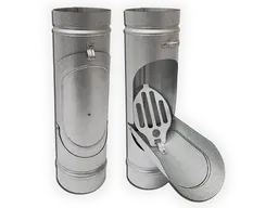 Plain Round G90 Galvanized Steel Downspout Cleanout