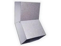 Plain Square G90 Galvanized Steel Elbow (A) Style