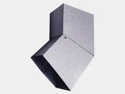 Plain Square G90 Galvanized Steel Elbow (B) Style
