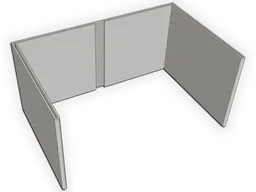 Hidden Mount Freedom Gray Downspout Strap