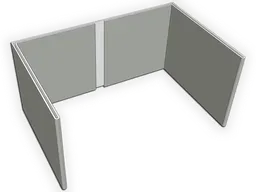 Hidden Mount Galvanized Steel Downspout Strap