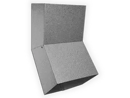 Plain Square Freedom Gray Elbow (A) Style