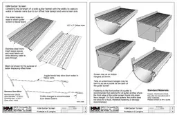 KM Gutter Screen Free Sample