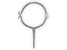 Plain Round Downspout Hook - Lead Coated Copper Coated