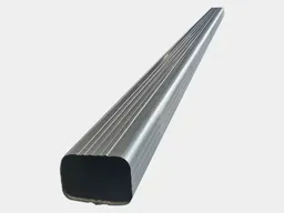 [DS344-3002] Square Corrugated G90 Galvanized Steel Downspout
